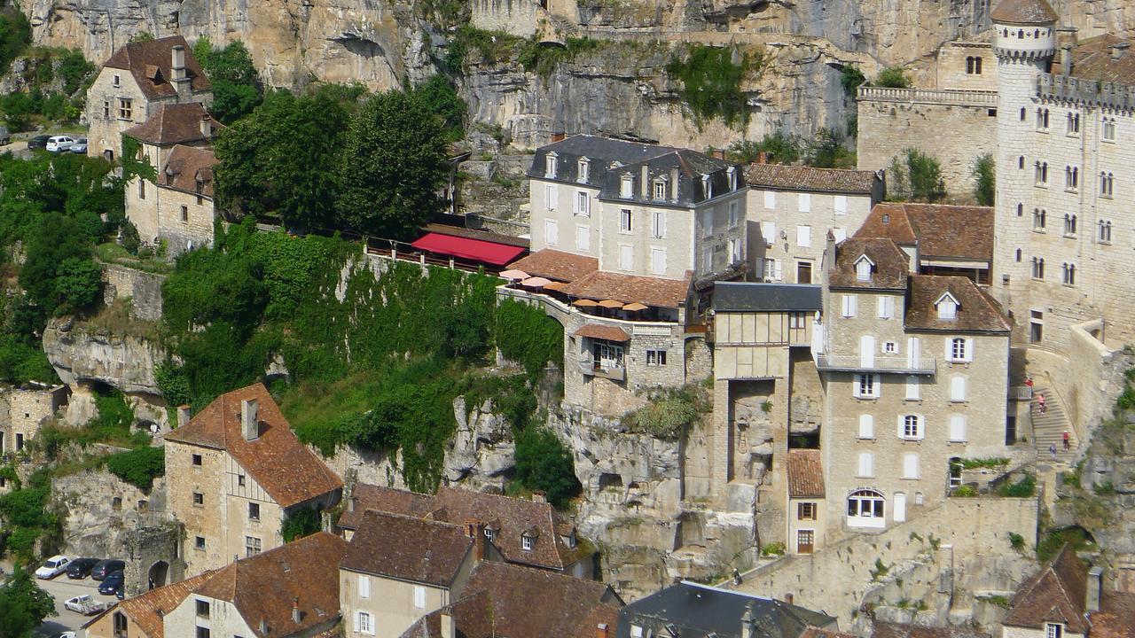 Hotel Les Pirondeaux Rocamadour Exterior foto